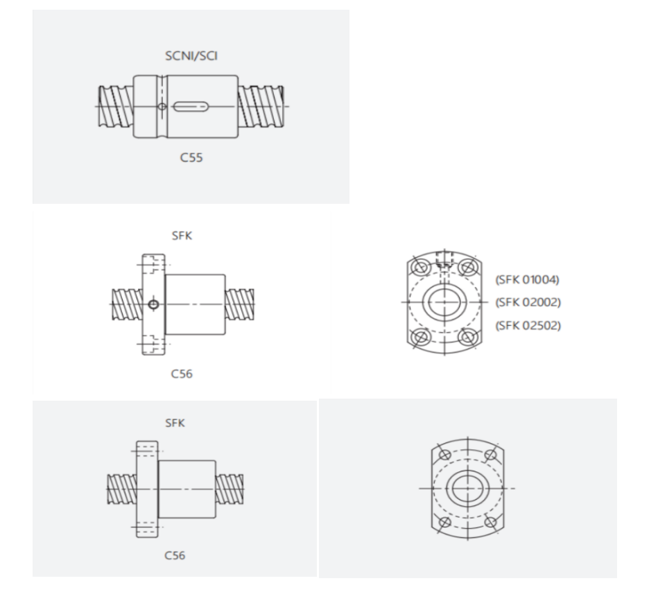 Precision Ball Screw Specifications