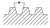 trapezoidal thread(din103)