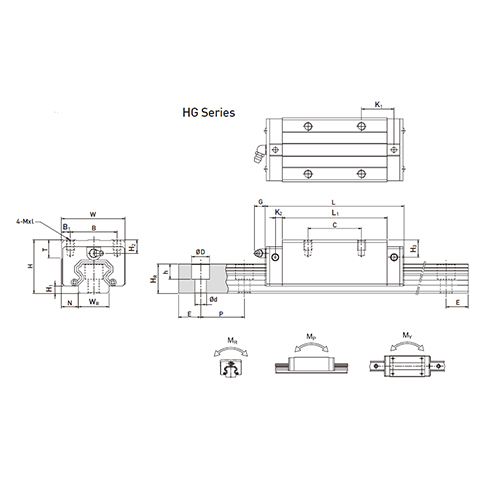 H Series - Linear Guide