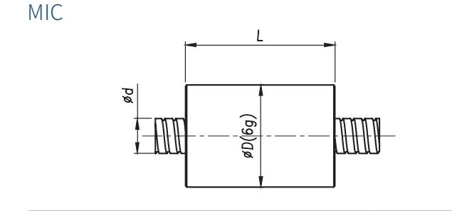 bolt cylindrical nut